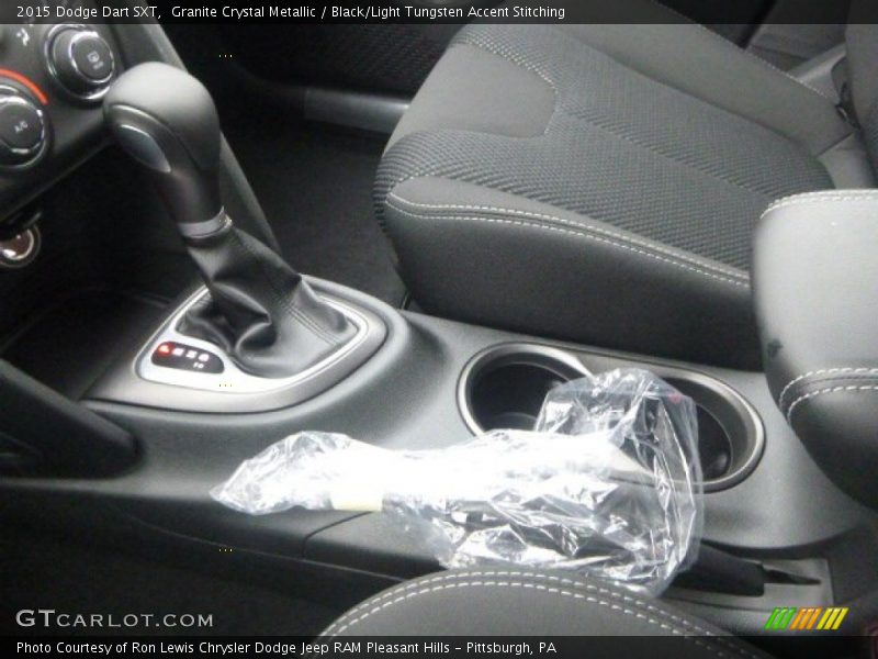Granite Crystal Metallic / Black/Light Tungsten Accent Stitching 2015 Dodge Dart SXT