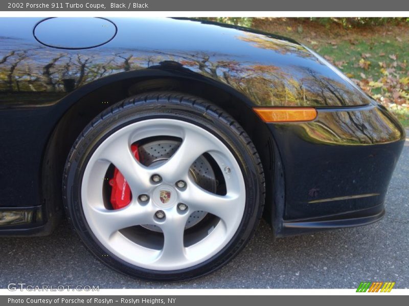Black / Black 2002 Porsche 911 Turbo Coupe
