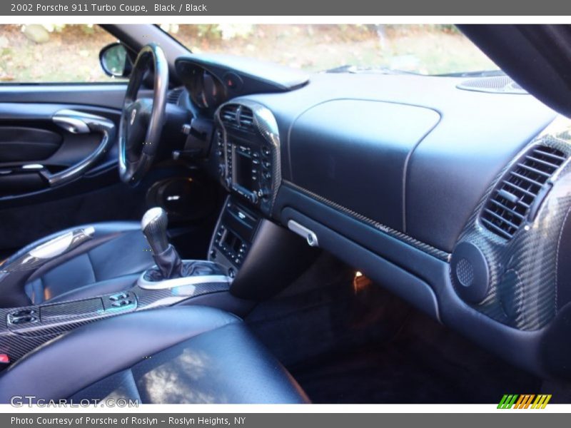 Black / Black 2002 Porsche 911 Turbo Coupe