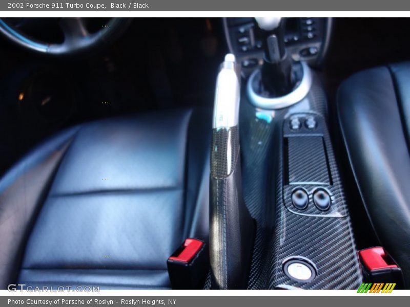 Black / Black 2002 Porsche 911 Turbo Coupe
