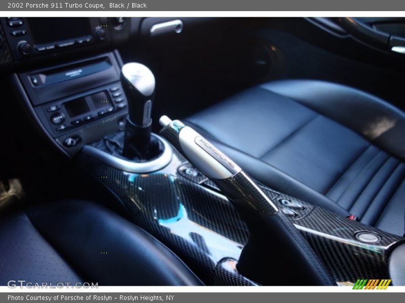 Black / Black 2002 Porsche 911 Turbo Coupe