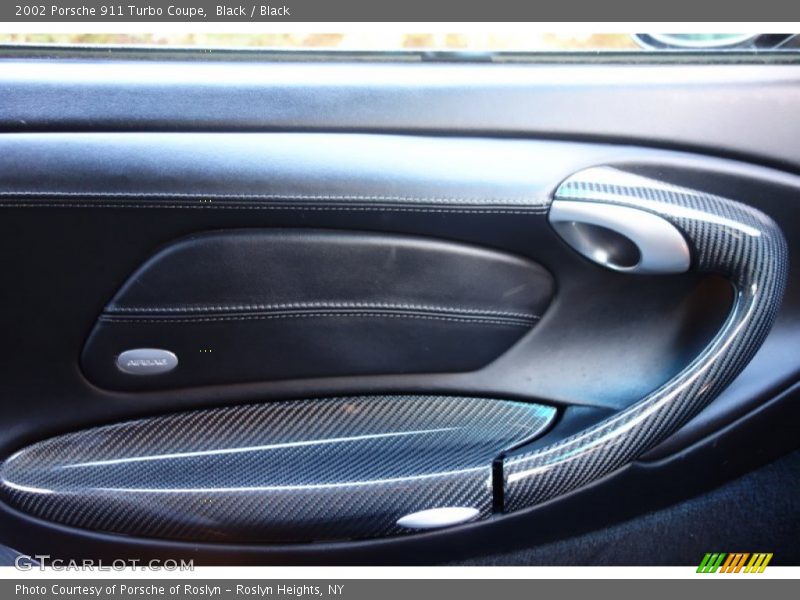 Black / Black 2002 Porsche 911 Turbo Coupe