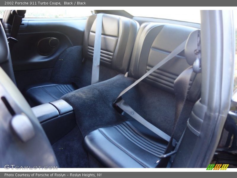 Black / Black 2002 Porsche 911 Turbo Coupe