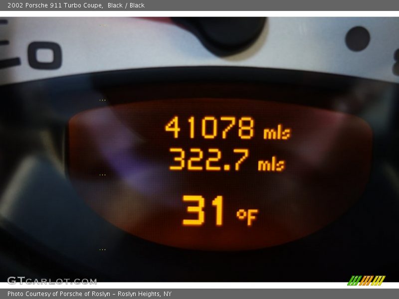 Black / Black 2002 Porsche 911 Turbo Coupe
