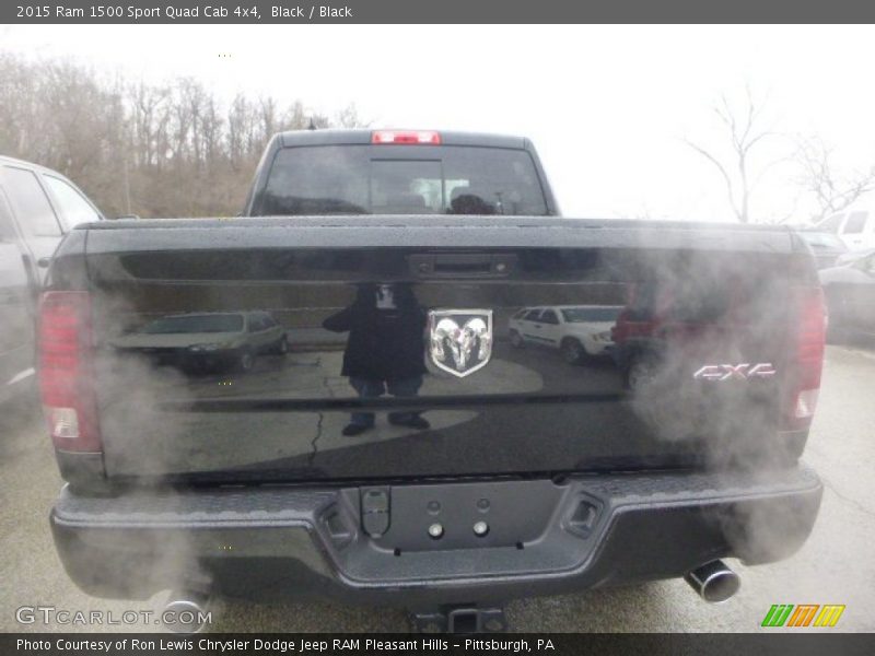 Black / Black 2015 Ram 1500 Sport Quad Cab 4x4