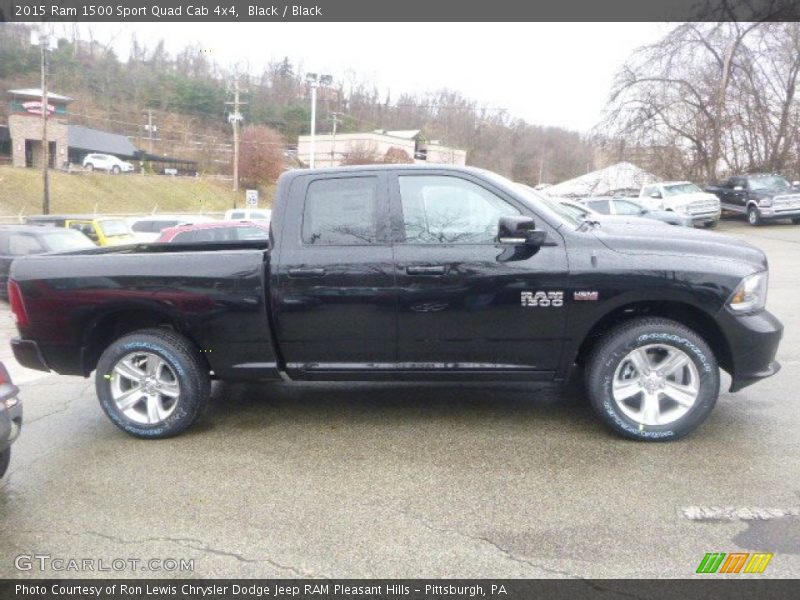  2015 1500 Sport Quad Cab 4x4 Black