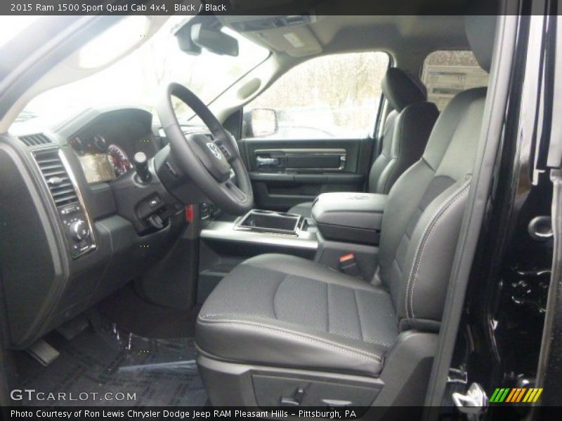 Black / Black 2015 Ram 1500 Sport Quad Cab 4x4