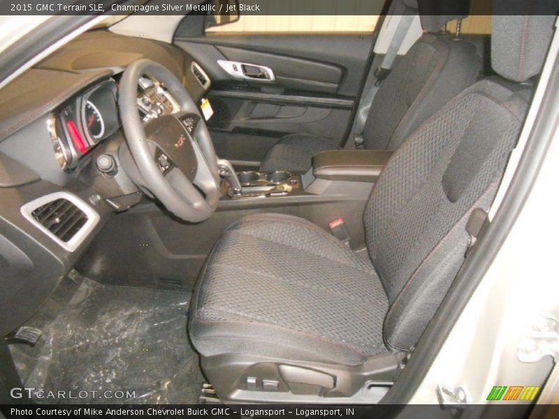 Champagne Silver Metallic / Jet Black 2015 GMC Terrain SLE