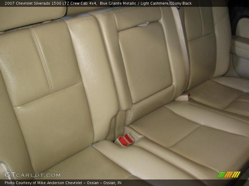 Blue Granite Metallic / Light Cashmere/Ebony Black 2007 Chevrolet Silverado 1500 LTZ Crew Cab 4x4