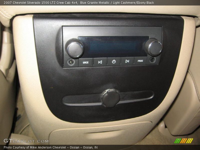 Blue Granite Metallic / Light Cashmere/Ebony Black 2007 Chevrolet Silverado 1500 LTZ Crew Cab 4x4