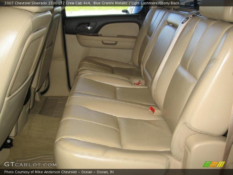 Blue Granite Metallic / Light Cashmere/Ebony Black 2007 Chevrolet Silverado 1500 LTZ Crew Cab 4x4