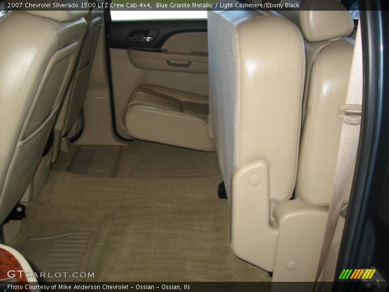 Blue Granite Metallic / Light Cashmere/Ebony Black 2007 Chevrolet Silverado 1500 LTZ Crew Cab 4x4