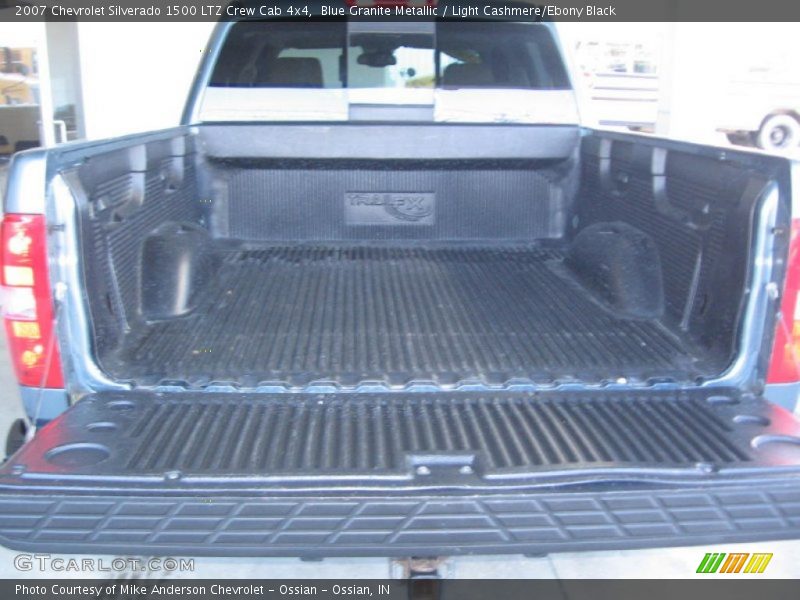 Blue Granite Metallic / Light Cashmere/Ebony Black 2007 Chevrolet Silverado 1500 LTZ Crew Cab 4x4