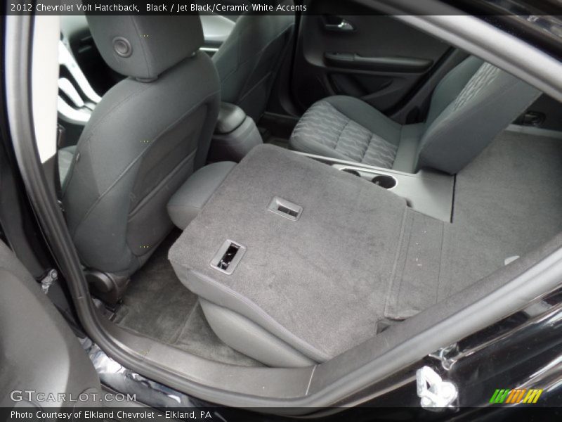 Black / Jet Black/Ceramic White Accents 2012 Chevrolet Volt Hatchback