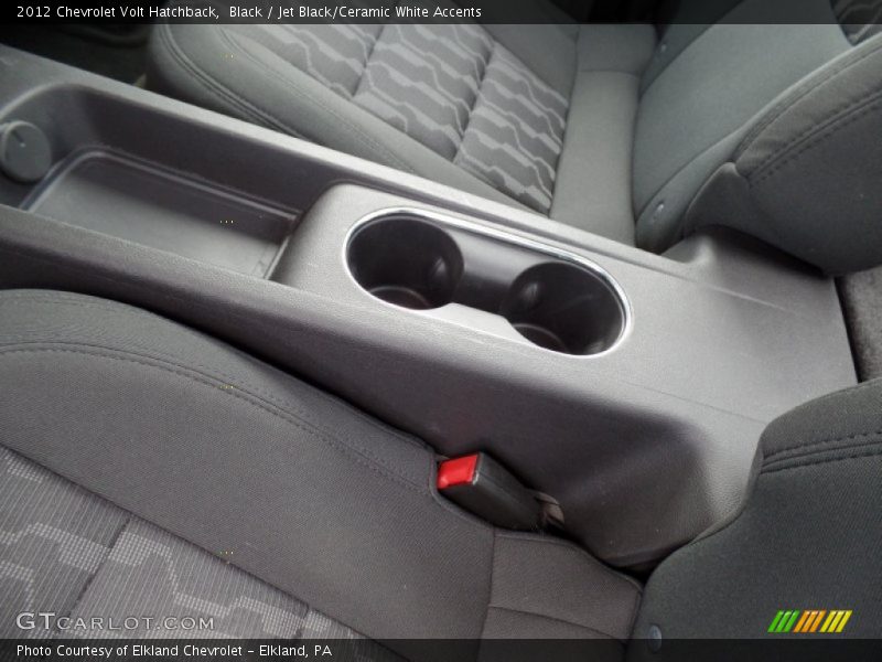 Black / Jet Black/Ceramic White Accents 2012 Chevrolet Volt Hatchback