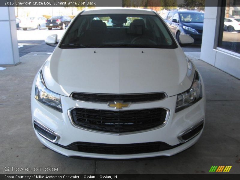 Summit White / Jet Black 2015 Chevrolet Cruze Eco