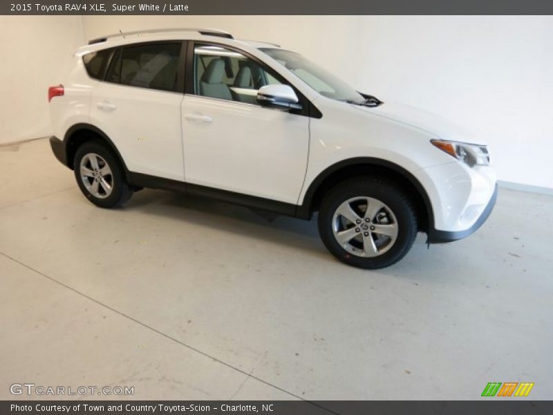 Super White / Latte 2015 Toyota RAV4 XLE