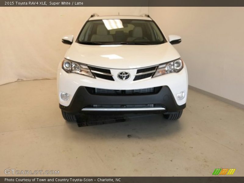Super White / Latte 2015 Toyota RAV4 XLE