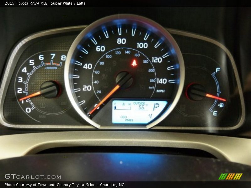 Super White / Latte 2015 Toyota RAV4 XLE