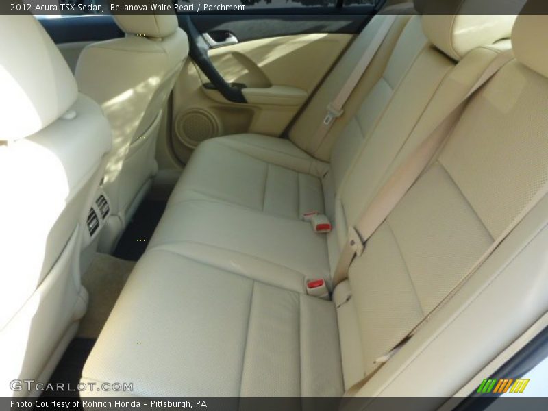 Bellanova White Pearl / Parchment 2012 Acura TSX Sedan
