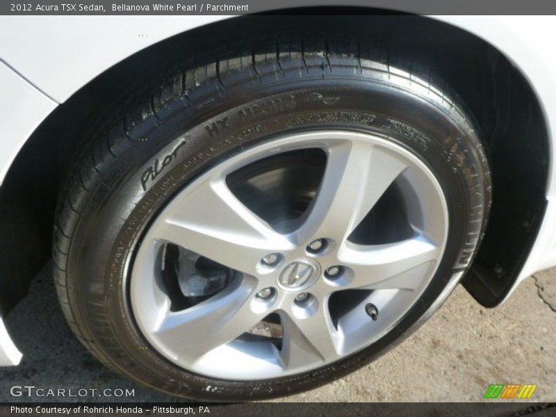 Bellanova White Pearl / Parchment 2012 Acura TSX Sedan