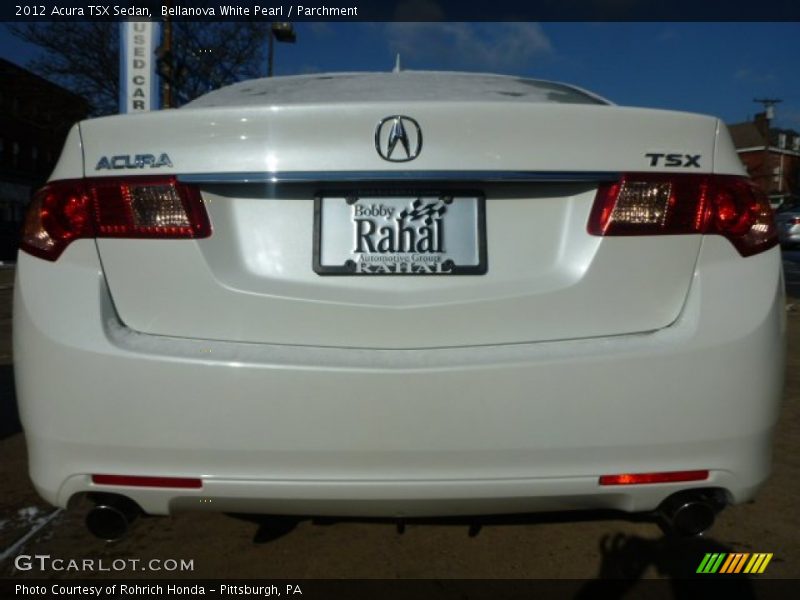 Bellanova White Pearl / Parchment 2012 Acura TSX Sedan