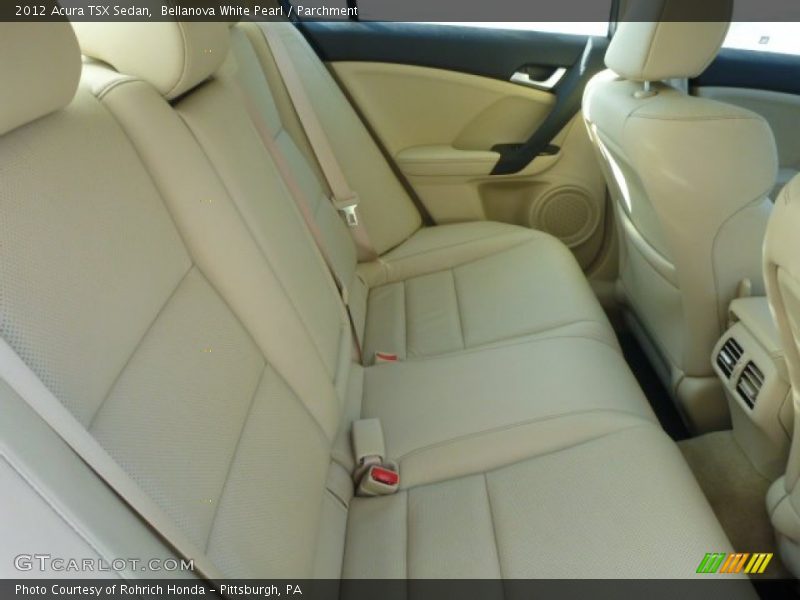 Bellanova White Pearl / Parchment 2012 Acura TSX Sedan