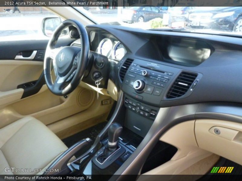 Bellanova White Pearl / Parchment 2012 Acura TSX Sedan