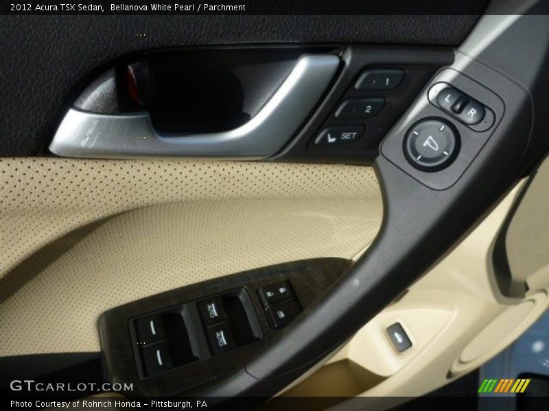 Bellanova White Pearl / Parchment 2012 Acura TSX Sedan