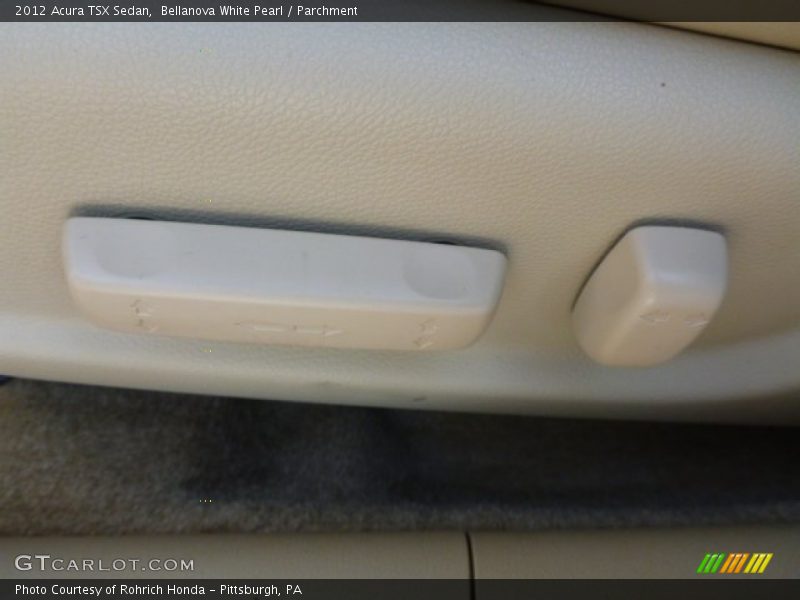 Bellanova White Pearl / Parchment 2012 Acura TSX Sedan