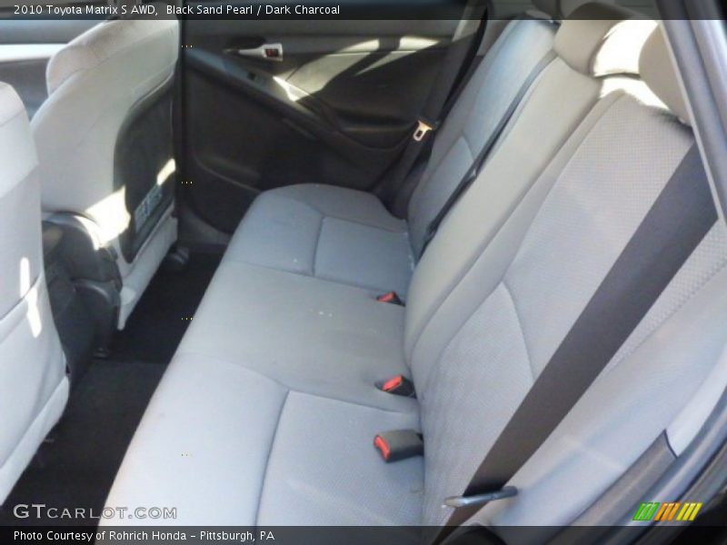 Black Sand Pearl / Dark Charcoal 2010 Toyota Matrix S AWD