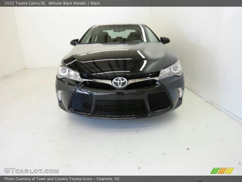 Attitude Black Metallic / Black 2015 Toyota Camry SE