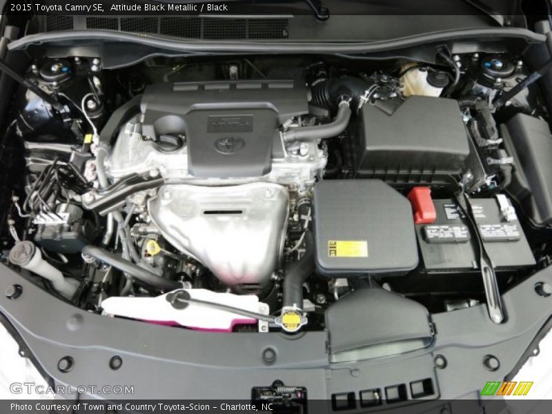 Attitude Black Metallic / Black 2015 Toyota Camry SE