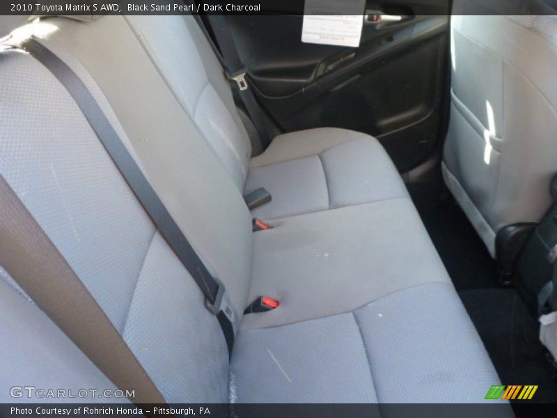 Black Sand Pearl / Dark Charcoal 2010 Toyota Matrix S AWD