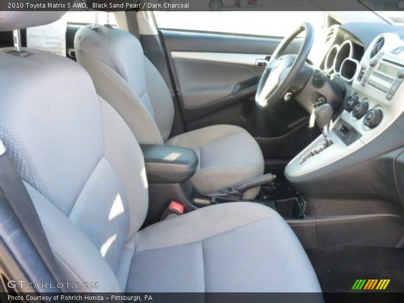 Black Sand Pearl / Dark Charcoal 2010 Toyota Matrix S AWD