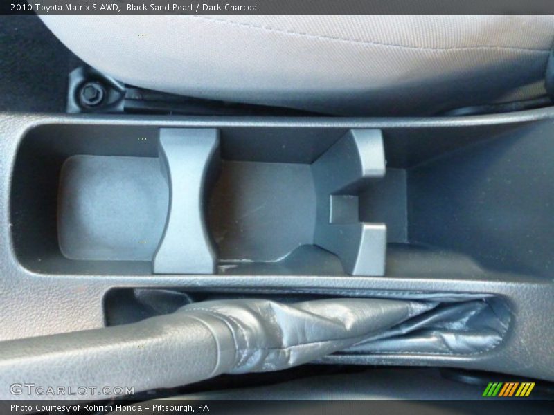 Black Sand Pearl / Dark Charcoal 2010 Toyota Matrix S AWD