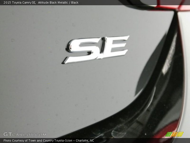 Attitude Black Metallic / Black 2015 Toyota Camry SE