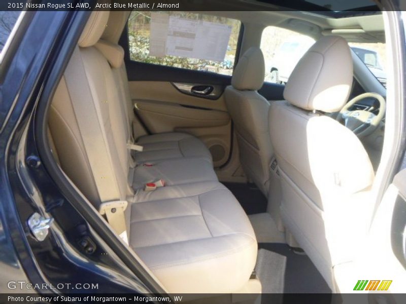 Arctic Blue Metallic / Almond 2015 Nissan Rogue SL AWD