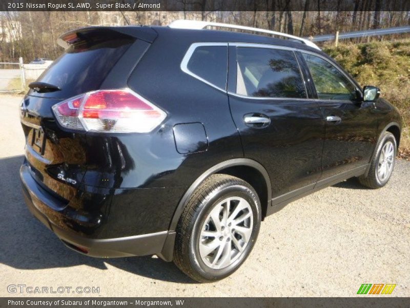 Super Black / Almond 2015 Nissan Rogue SL AWD