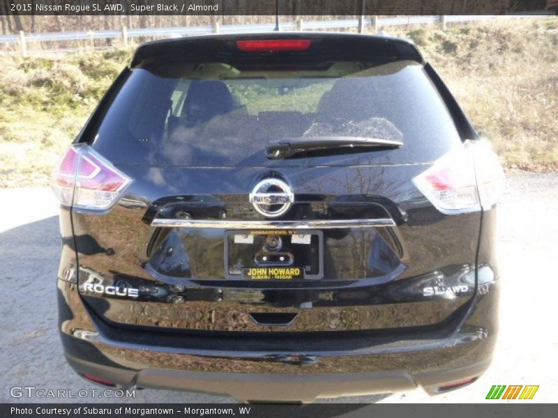 Super Black / Almond 2015 Nissan Rogue SL AWD