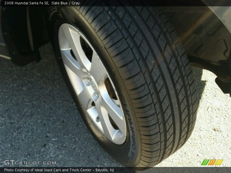 Slate Blue / Gray 2008 Hyundai Santa Fe SE