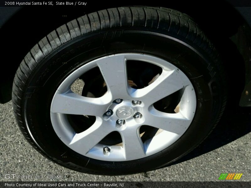 Slate Blue / Gray 2008 Hyundai Santa Fe SE