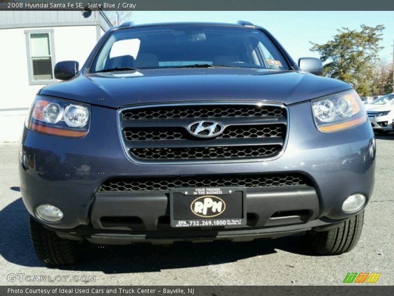 Slate Blue / Gray 2008 Hyundai Santa Fe SE