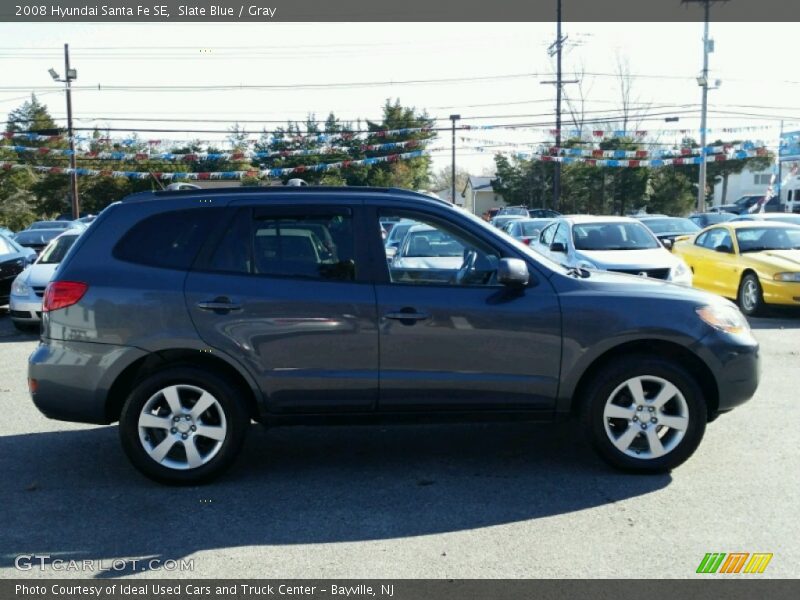 Slate Blue / Gray 2008 Hyundai Santa Fe SE