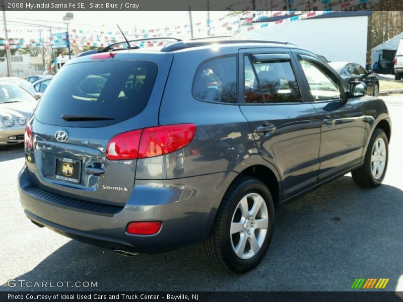 Slate Blue / Gray 2008 Hyundai Santa Fe SE