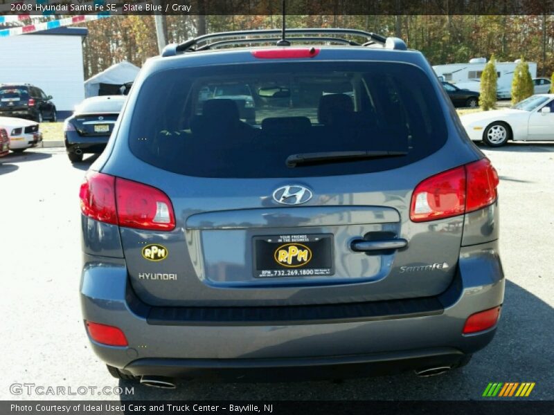 Slate Blue / Gray 2008 Hyundai Santa Fe SE