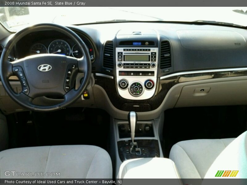 Slate Blue / Gray 2008 Hyundai Santa Fe SE