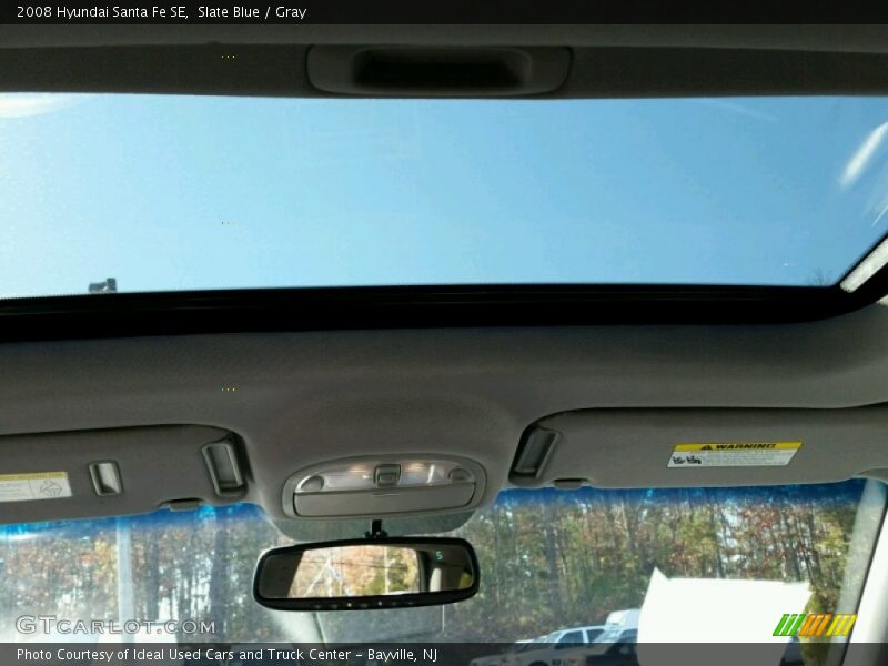 Slate Blue / Gray 2008 Hyundai Santa Fe SE