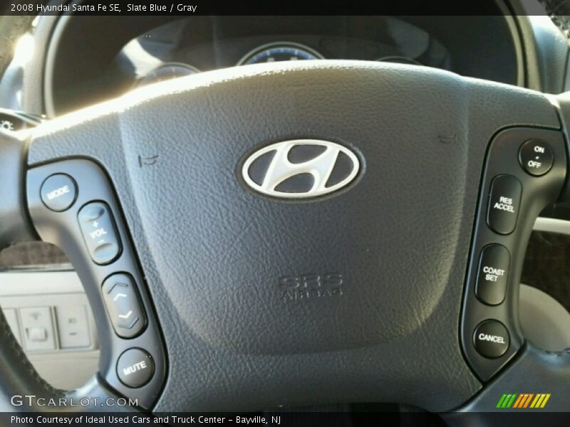 Slate Blue / Gray 2008 Hyundai Santa Fe SE