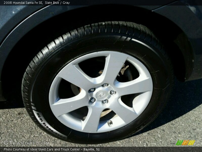 Slate Blue / Gray 2008 Hyundai Santa Fe SE